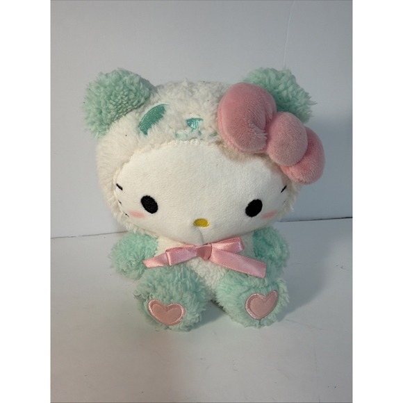 Hello Kitty Other - Hello Kitty Mint Panda Plush 4" By 6" Cute As Can Be With That Adorable Face